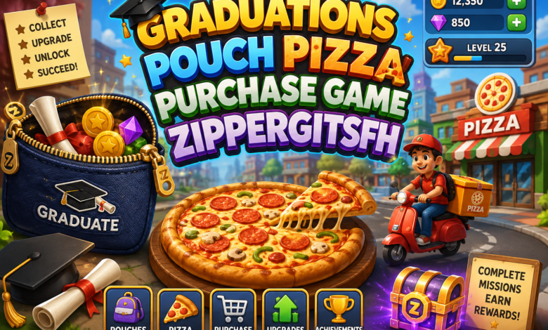 graduations pouch pizza purchase game zippergitsfh