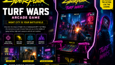 ​cyberpunk 2077 turf wars arcade game​