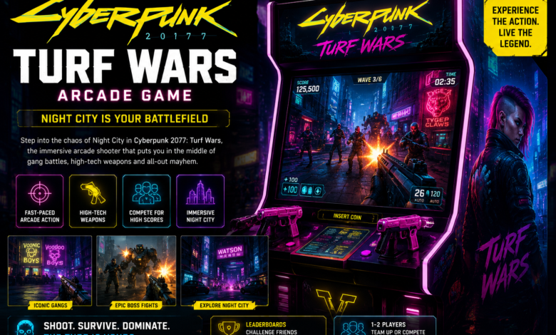 ​cyberpunk 2077 turf wars arcade game​