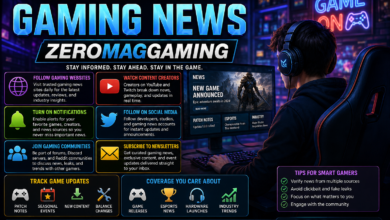 how to keep up with gaming news zeromaggaming​
