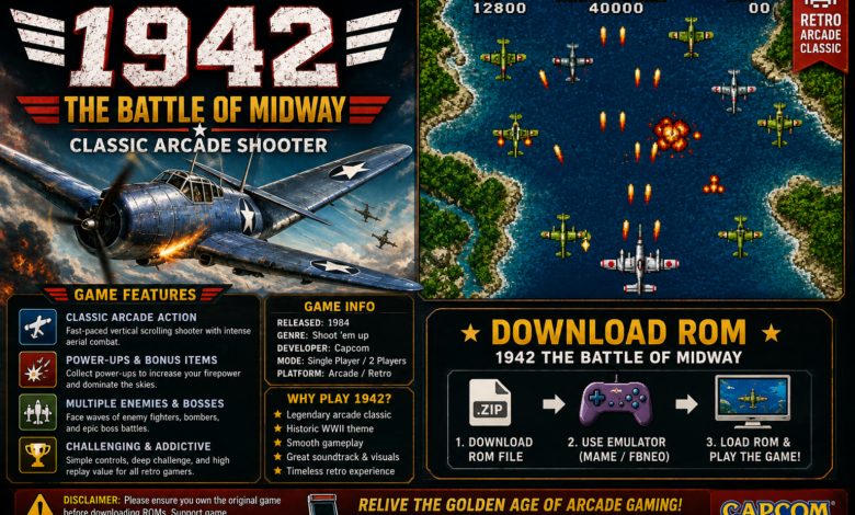 1942 the battle of midway game download rom​
