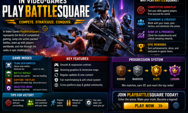 in video-games playbattlesquare​