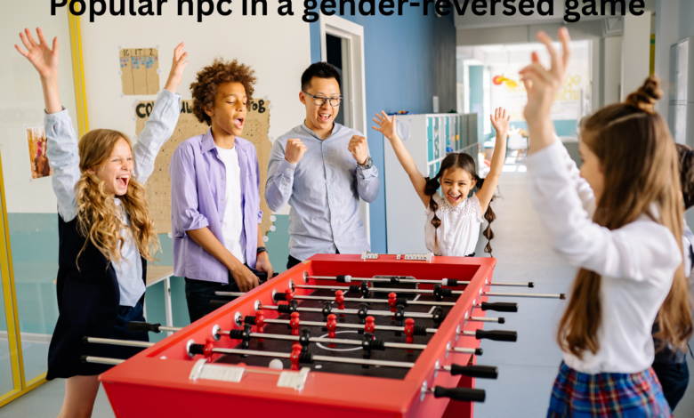 popular npc in a gender-reversed game