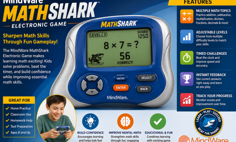 mindware mathshark electronic game​