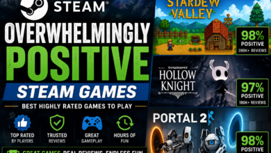 overwhelmingly positive steam games